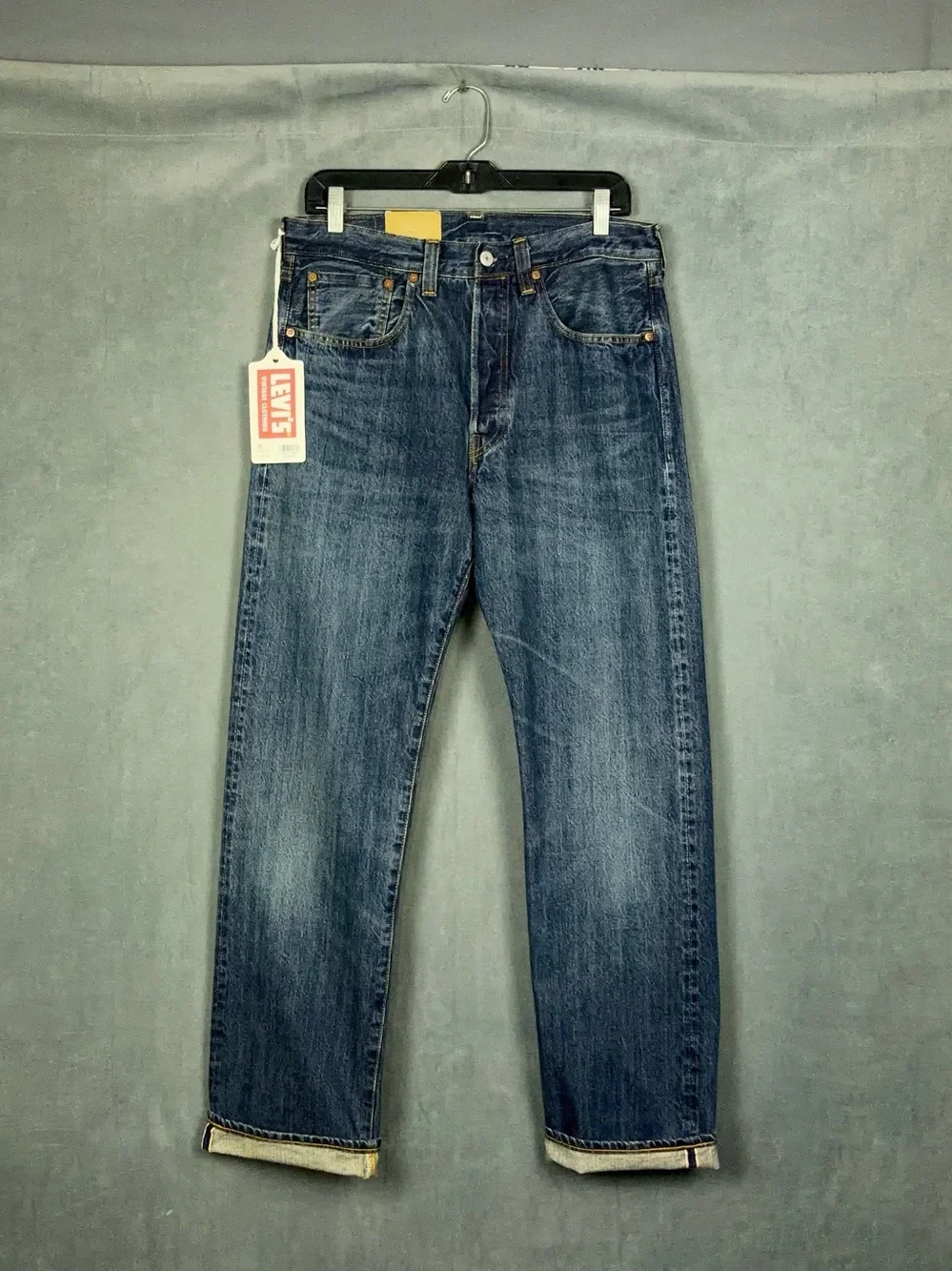 Levis Vintage Clothing LVC 1947 501 XX Selvedge Jeans Mens Size 32x32 Made Japan